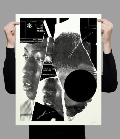 Redlights poster mockup